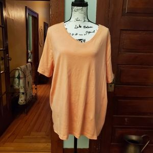 CJ BANKS WOMEN'S COTTON T-SHIRT SIZE 2X